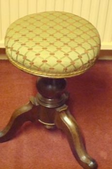 Victorian piano stool