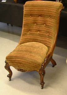 Victorian nursing chair